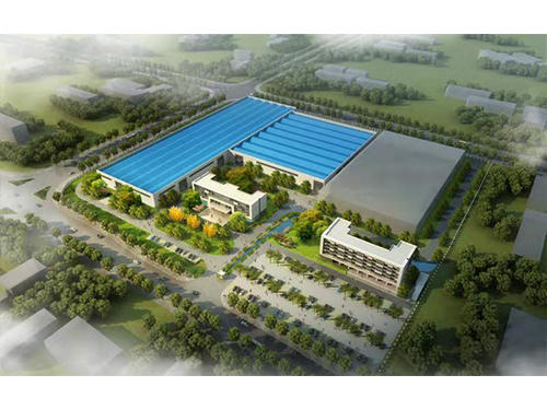 翔宇工业园建设效果图-俯瞰图