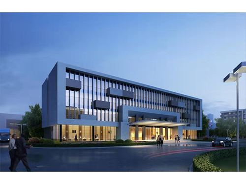 翔宇工业园建设效果图-科技楼